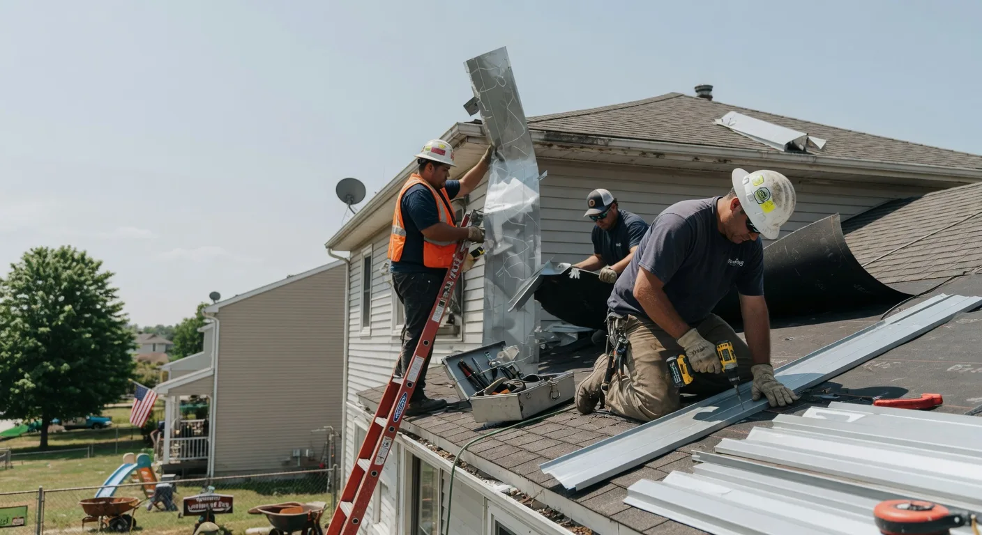 Metal Roofing Installation in Roebling, NJ near me